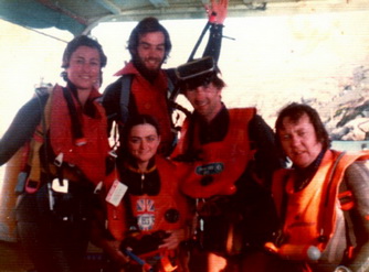 Boat Diving with Maltaqua in 1974